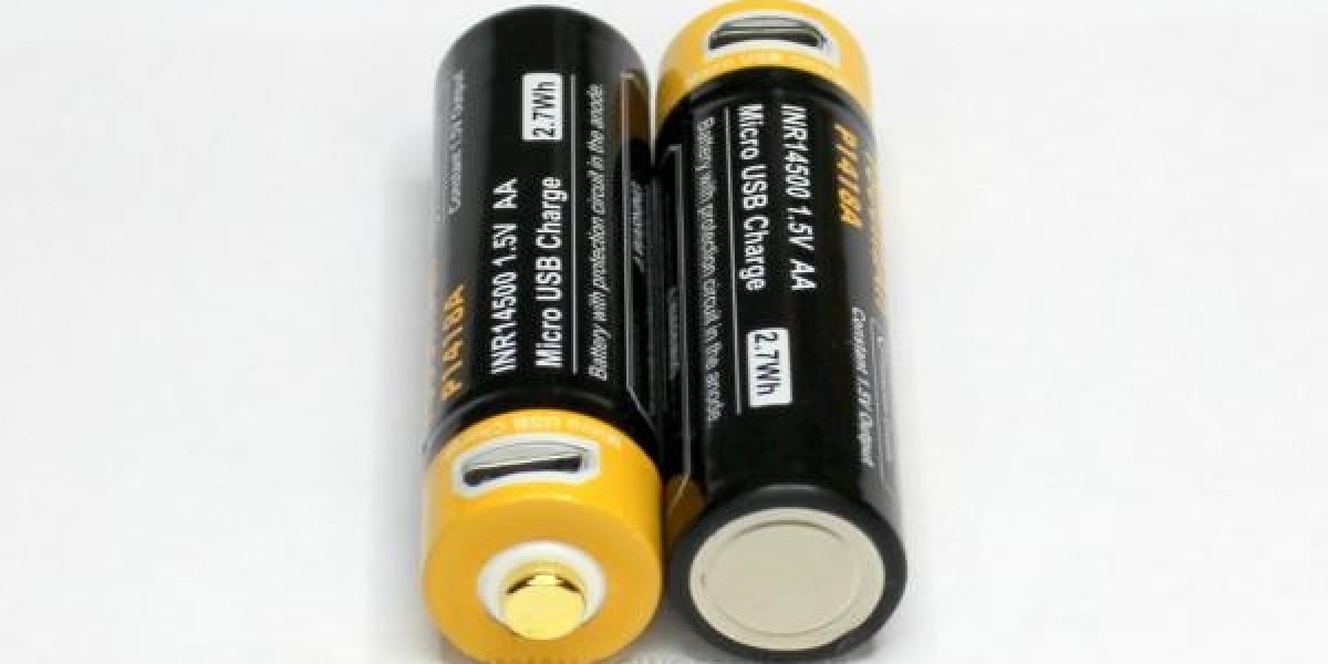 Introducing the Vapcell P1418A Protected Lithium Ion AA 1.5V Battery with USB Port