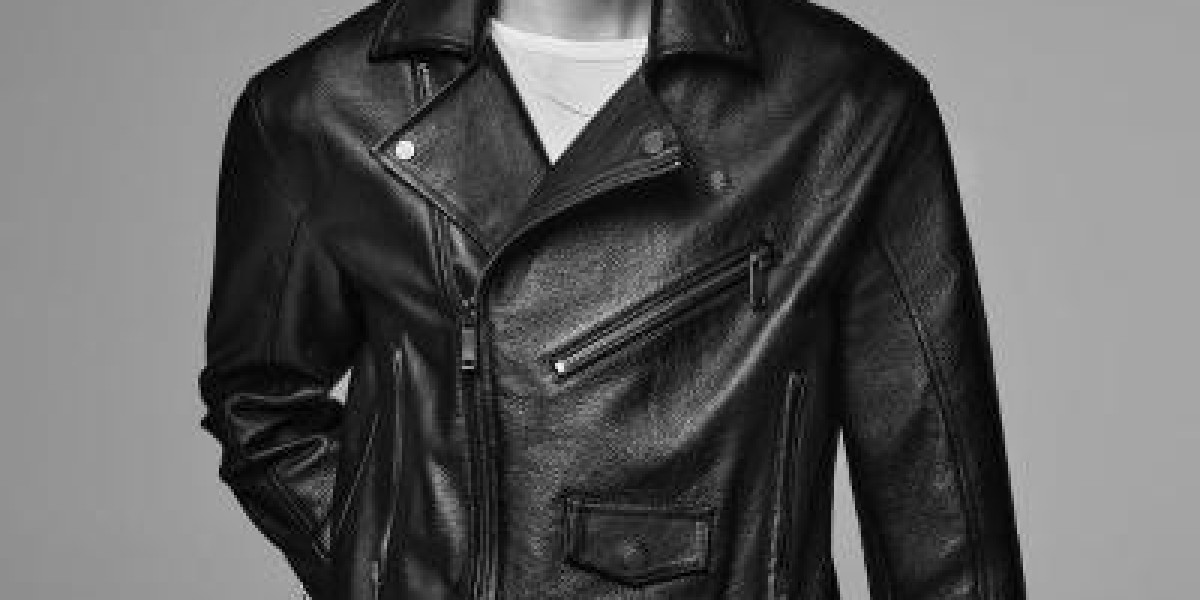 Making a Statement: Bold and Unique Men's Embellished Leather Jacket Styles