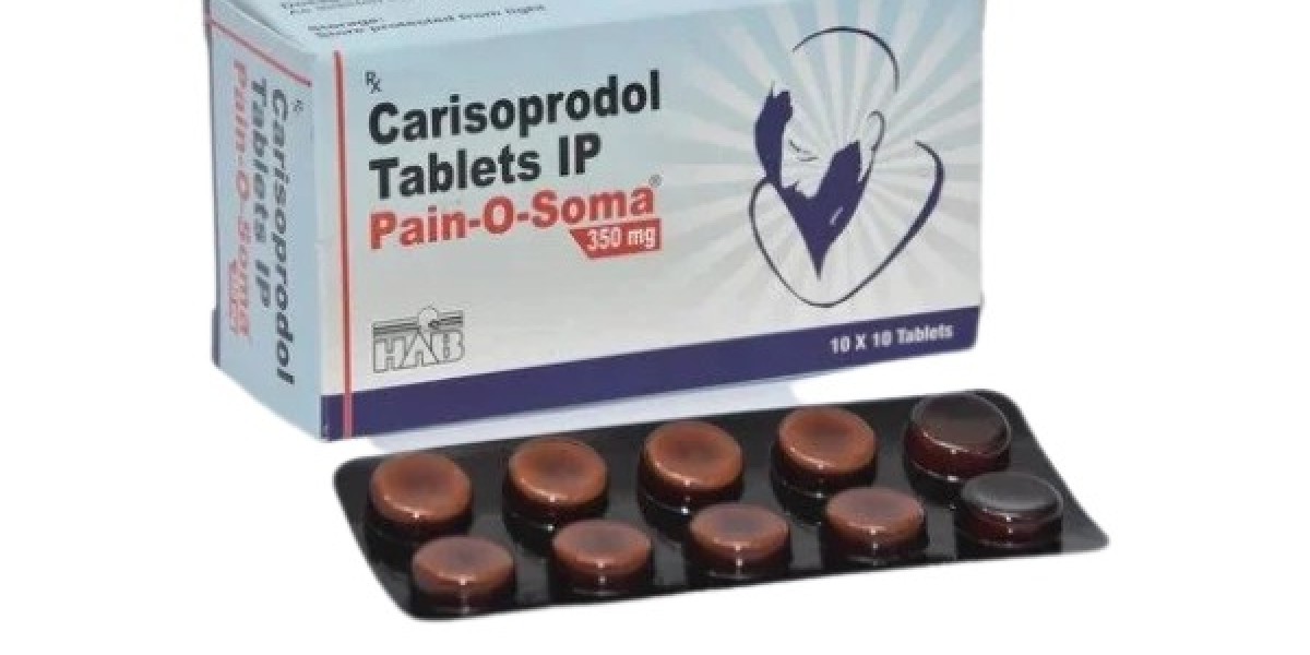 Pain O Soma 350 mg: Optimal Relief for Moderate Muscle Pain