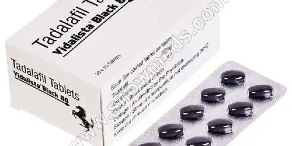 Confidence in Every Pill: Vidalista Black 80 mg