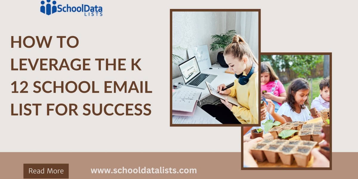 How to Leverage the K 12 School Email List for Success?