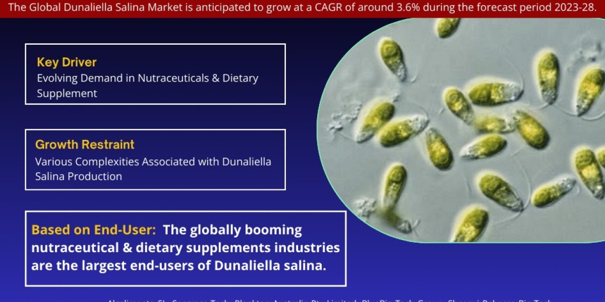 Dunaliella Salina Market Anticipates Robust 3.6% CAGR for 2024-30