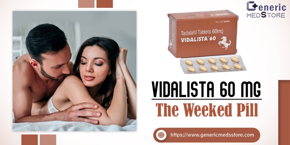 Vidalista 60 Mg Tablets (Tadalafil) from Genericmedsstore