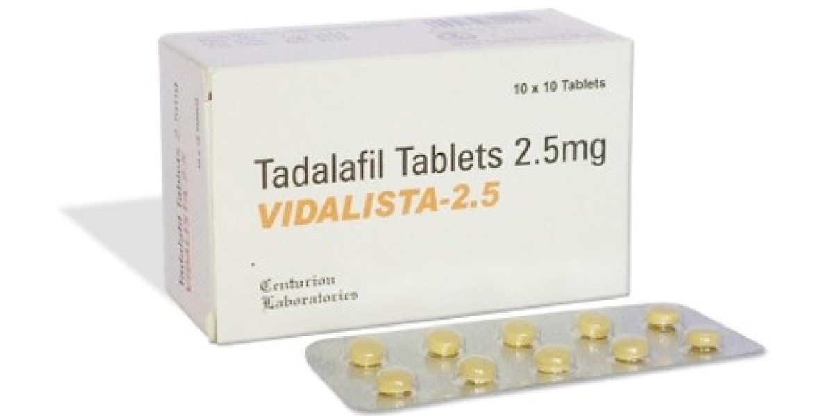 Vidalista 2.5 – Treat Erectile Dysfunction Better